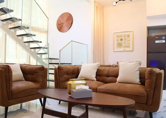 Duplex Elegance Retreat Transit - 2 Bedroom In Masdar City
