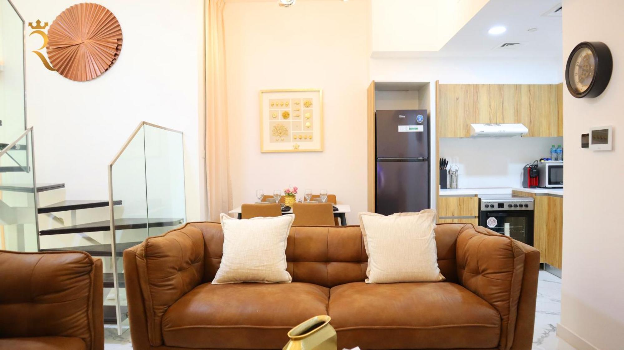 Duplex Elegance Retreat Transit - 2 Bedroom In Masdar Apartment Abu Dhabi